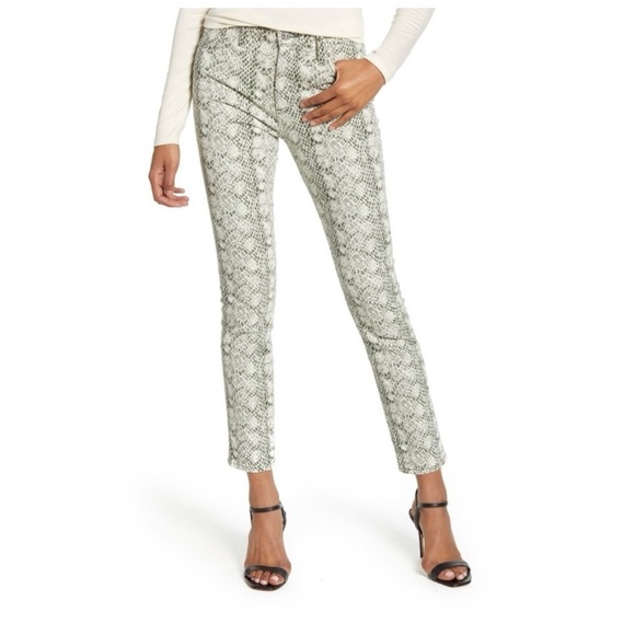 Adriano Goldschmied 28R Jeans Pants in Python Snake Pattern. - Picture 1 of 13